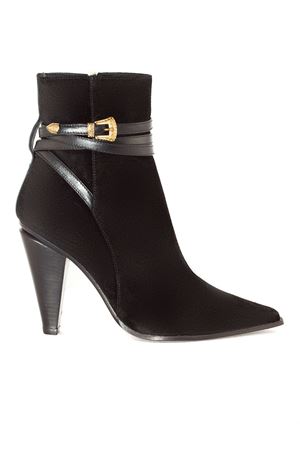 Black suede leather Dina ankle boots ROBERTO FESTA | DINANERO